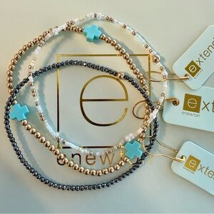 NWT Enewton EXTENDS 14k Gold Filled bracelet set size 7.25" 💕🤩💕